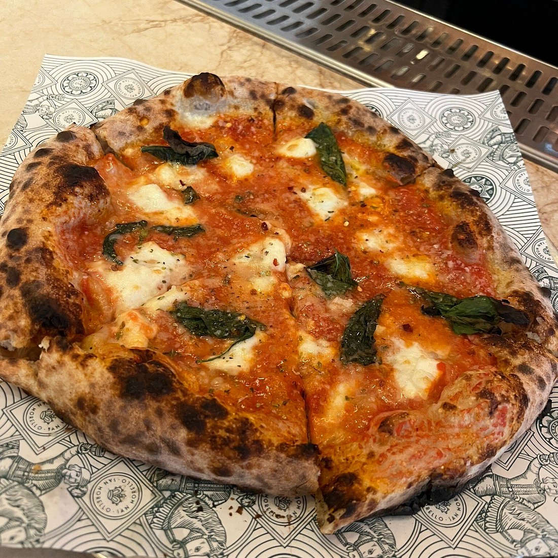 San Morello signature dishes Sheep's Milk Ricotta GnudiMargherita PizzaPolpo alla Griglia (Grilled Octopus)